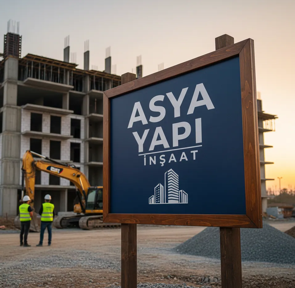 Asya Yapı İnşaat şantiyesi
